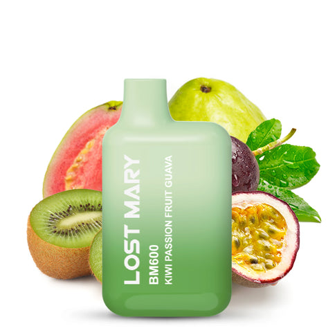 Lost Mary BM600 Kiwi Passionfruit Guava 20mg Einweg E-Zigarette