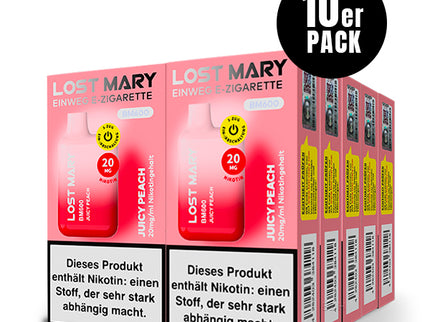 Lost Mary BM600 Juicy Peach 20mg 10er pack