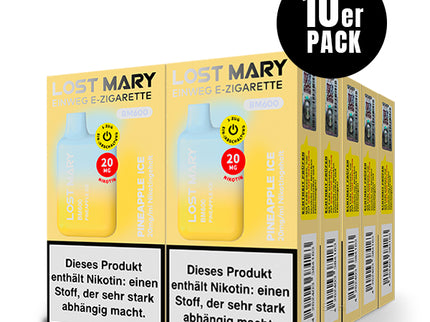 Lost Mary BM600 Pineapple Ice 20mg 10er pack