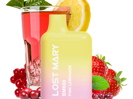 Lost Mary BM600 Pink Lemonade 20mg Einweg E-Zigarette