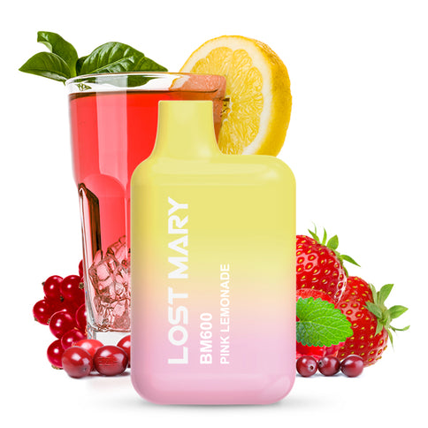Lost Mary BM600 Pink Lemonade 20mg Einweg E-Zigarette