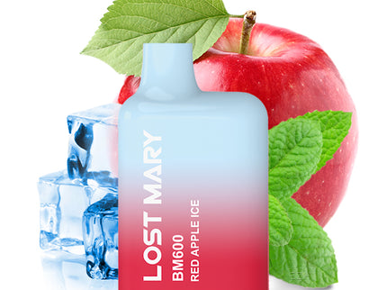 Lost Mary BM600 Red Apple Ice 20mg Einweg E-Zigarette
