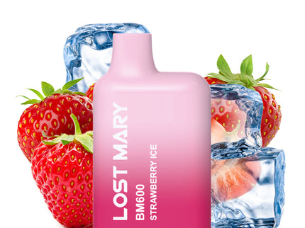 Lost Mary BM600 Strawberry Ice 20mg Einweg E-Zigarette