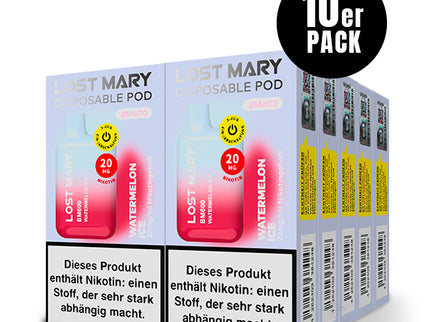 Lost Mary BM600 Watermelon Ice 20mg 10er pack