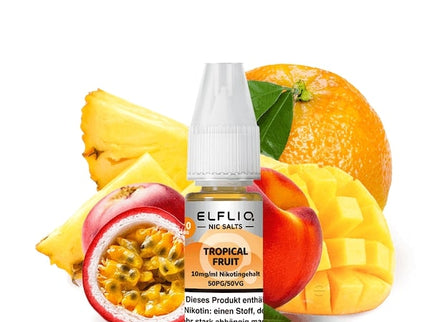 Elf Bar Elfliq Tropical Fruit 10mg Nikotinsalz Liquid