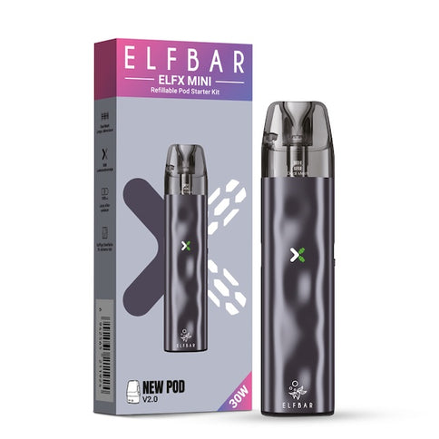Elfbar ELFX Mini wiederaufladbares Pod-System Grey
