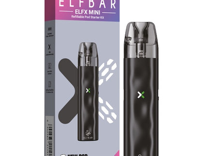 Elfbar ELFX Mini wiederaufladbares Pod-System Black