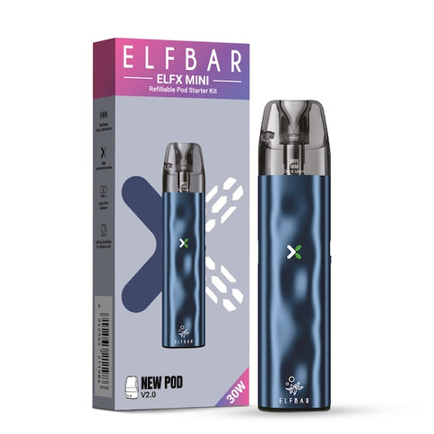 Elfbar ELFX Mini wiederaufladbares Pod-System Ocean blue
