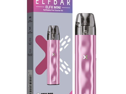 Elfbar ELFX Mini wiederaufladbares Pod-System Pink