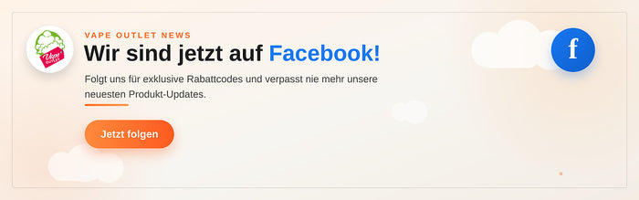 Follow Vape-outlet on Facebook