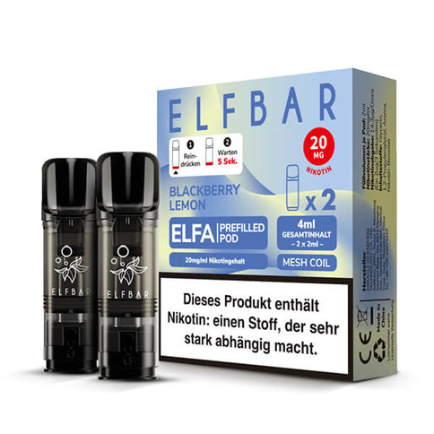 Elfbar ELFA Prefilled Pods 20mg vorgefüllte ELFA Pods